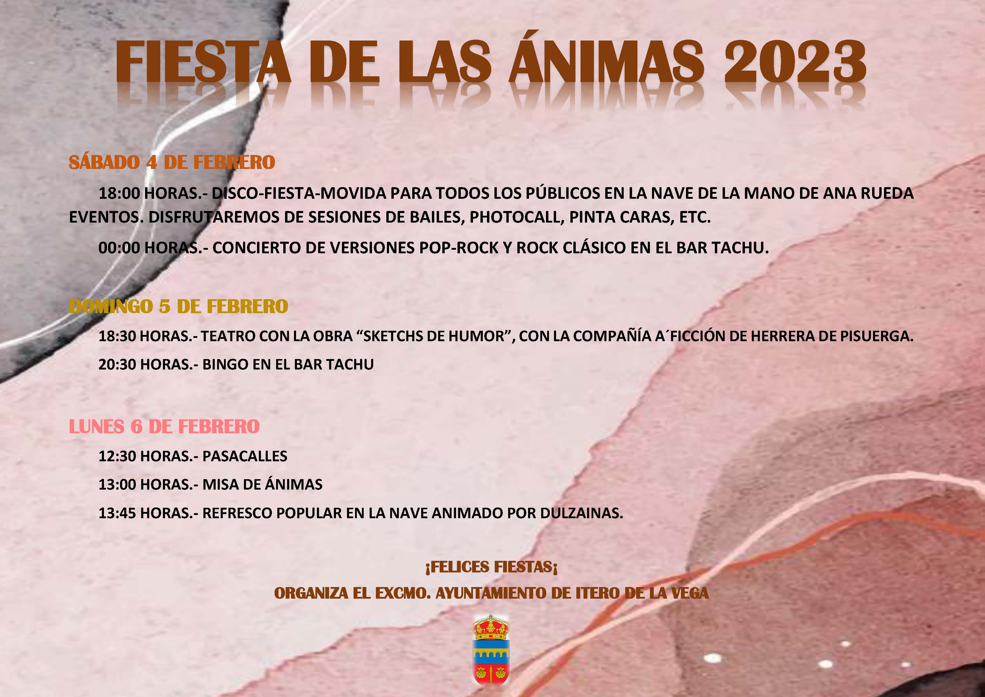 PROGRAMA FIESTAS DE LAS ÁNIMAS 2023